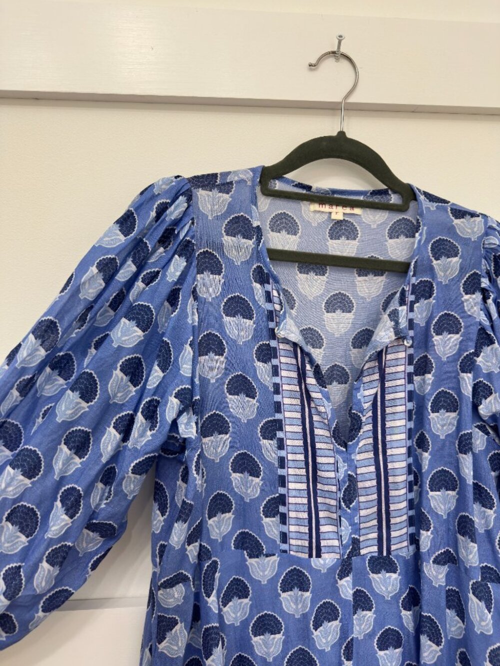Marea House Dress in Blue Size Large - Picture 8 of 11